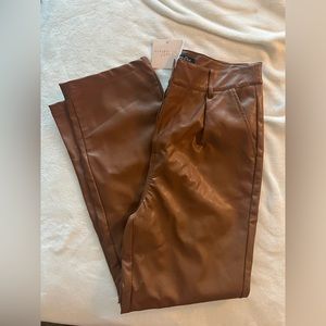 Leather pants